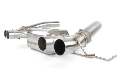 Dinan 23-26 BMW M2 (G87) Valved Axleback Exhaust System - Black Tips - D660-0100-BLK