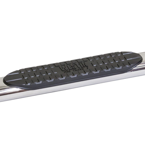 Westin 07-13 Chevy Silv 1500 Extnd Cab (6.5 ft Bed) PRO TRAXX 5 WTW Oval Nerf Step Bars - SS - 21-534590