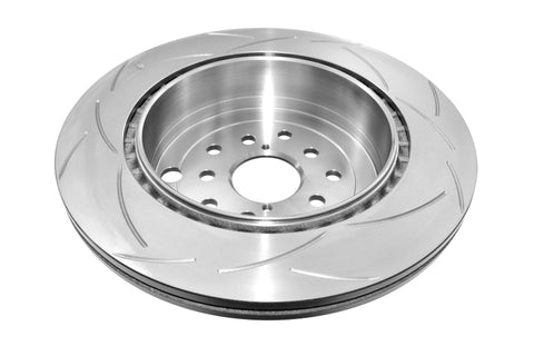 DBA 08-10 STi/2017 BRZ w/Perf. Pkg. Dual Drilled Rear Slotted Street Series Rotor - 2656S-10