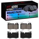 DFC 09-14 Mini Cooper Clubman Front 4000 Hybridynamic Brake Pads - 4000-1403-00
