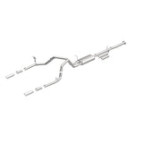 MagnaFlow Stainless Cat-Back Exhaust 2015 Chevy Silverado 2500HD 6.0L Dual Split Rear Exit 4in - 19027