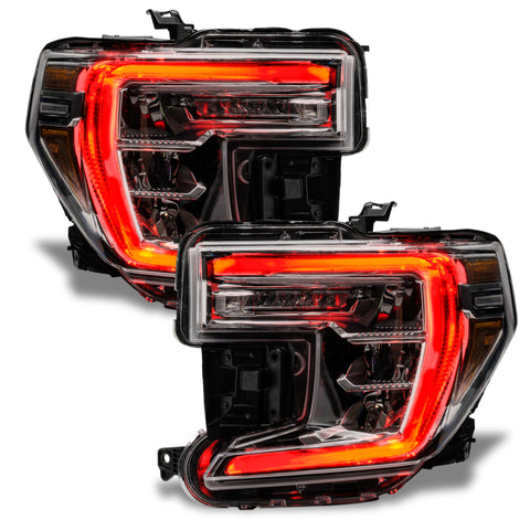Oracle 19-21 GMC Sierra 1500 RGB+W Headlight DRL Kit - ColorSHIFT w/ BC1 Controller - 1287-335