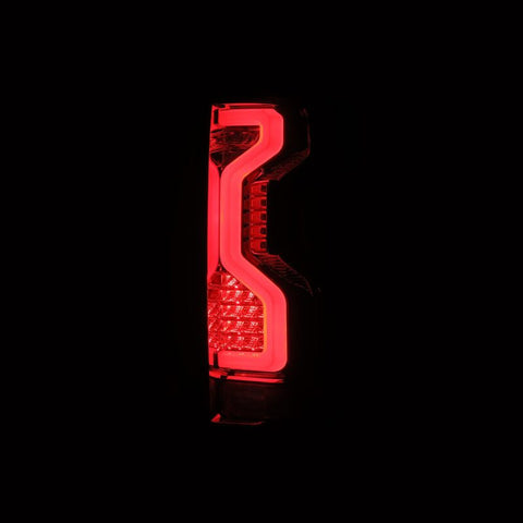AlphaRex 19-23 Chevrolet Silverado 1500/2500HD/3500HD PRO-Series LED Tail Lights Red Smoke - 620060