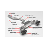 APR 22-26 Volkswagen Golf R (MK8) Catback Exhaust System - CBK0052