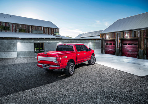 UnderCover 09-14 Ford F-150 5.5ft Elite LX Bed Cover - Ruby Red - UC2148L-RR