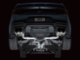 AWE 2024 Ford Mustang GT Fastback S650 RWD SwitchPath Cat-Back Exhaust w/ Quad Diamond Black Tips - 3025-43650
