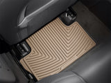 WeatherTech 07+ Volvo S80 Rear Rubber Mats - Tan - W170TN