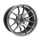 Enkei GTC02 18x10 5x112 32mm Offset 66.5mm Bore Hyper Silver Wheel - 534-810-4432HS