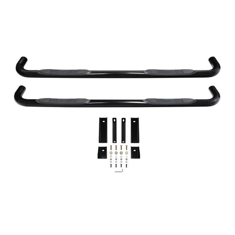 Westin 2019 Chevrolet Silverado/Sierra 1500 Crew Cab E-Series 3 Nerf Step Bars - Black - 23-4135