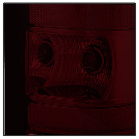xTune GMC Sierra 2007-2013 OEM Style Tail Light Red Smoked ALT-JH-GS07-OE-RSM - 9032011