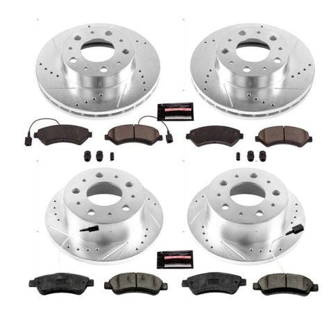 Power Stop 14-19 Ram ProMaster 1500 Rear Z23 Evolution Sport Brake Kit - K7310