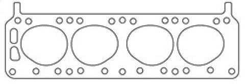 Cometic MG TC/TD/TF 1250-1500cc 68mm .094 inch Thickness Copper Head Gasket - C4309-094