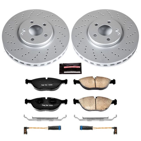 Power Stop 03-06 Mercedes-Benz S430 Front Z23 Evolution Sport Coated Brake Kit - CRK5120