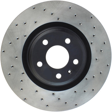 StopTech 12 Audi A6 Quattro/11-12 A7 Quattro/13 Q5/7-11/13 S4/12 S5 Front Left Drilled Rotor - 128.33138L