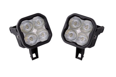 Diode Dynamics SS3 Type SDX LED Fog Light Kit Sport - White SAE Fog - DD6540