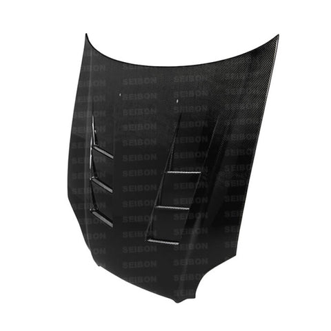 Seibon 96-98 Honda Civic (EM1/EJ6/EJ7/EJ8/EK9) TS Style Carbon Fiber Hood - HD9698HDCV-TS