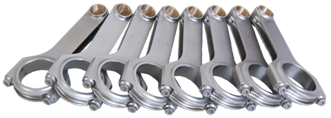 Eagle Chevy 305/350/LT1 /Ford 351 Forged 4340 H-Beam Connecting Rods w/ 7/16in ARP2000 (Set of 8) - CRS6000B3D2000