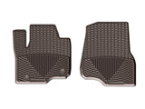 WeatherTech 2017+ Ford F-250/F-350/F-450/F550 (Crew Cab & SuperCab) Front Rubber Mats - Cocoa - W408CO