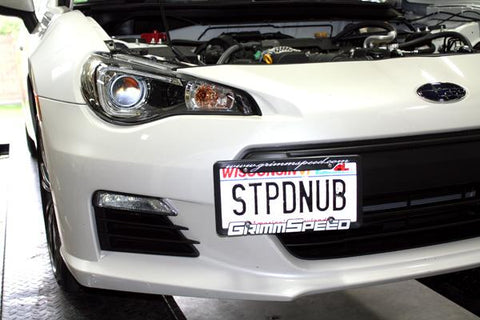 GrimmSpeed 10+ Subaru Legacy/Outback / 13+ Subaru BRZ/13+ Scion FR-S License Plate Relocation Kit - 094029