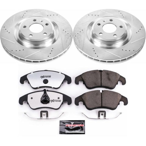 Power Stop 10-11 Audi S4 Front Z26 Street Warrior Brake Kit - K6154-26