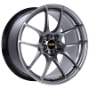 BBS RF 18x9 5x100 ET45 Diamond Black Wheel -70mm PFS/Clip Required - RF520DBK