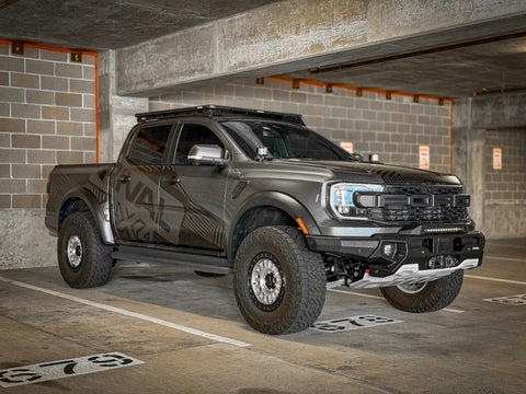 RIVAL 24-26 Ford Ranger Raptor Front Aluminum Bumper w/Winch Mount and Recovery Points - 2D.1813.1.US