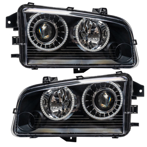 Oracle 08-10 Dodge Charger SMD HL (HID) - ColorSHIFT w/o Controller - 8179-334