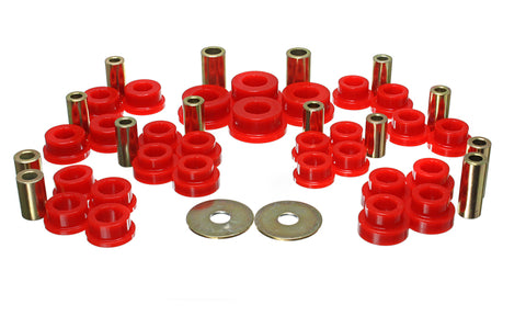 Energy Suspension Subaru 08-12 Impreza/08-14 WRX Red Rear Control Arm Bushing Set - 19.3103R