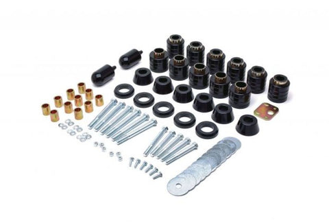 Daystar 1997-2006 Jeep Wrangler TJ - Body Lift Kit 1in (Replaces Factory Mounts) - KJ04508BK