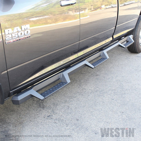 Westin 10-18 RAM 2500/3500 CC 8ft Bed Excl. Dually HDX Drop W2W Nerf Step Bars - Tex. Blk - 56-534335