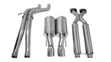 Corsa 2006-2010 Jeep Grand Cherokee 6.1L V8 Polished Sport Cat-Back Exhaust - 14451