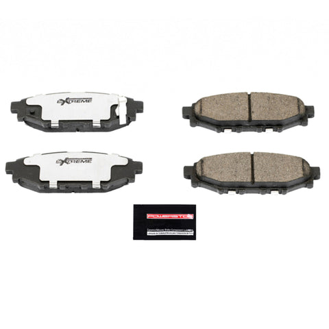 Power Stop 13-16 Subaru BRZ Rear Z26 Extreme Street Brake Pads w/Hardware - Z26-1114