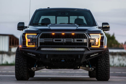 Addictive Desert Designs 17-18 Ford F-150 Raptor HoneyBadger Front Bumper - F117432860103