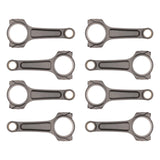Manley Small Block Chevy .025in Longer LS-1 6.125in Pro Series I Beam Connecting Rod Set - 14359-8