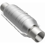 MagnaFlow Conv Univ 2in Inlet/Outlet Center/Center Round 11in Body L x 5.125in W x 15in Overall L - 51354