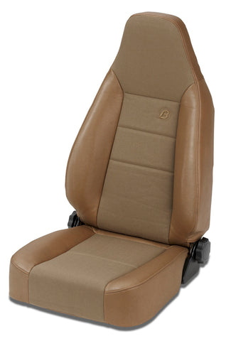 Bestop 76-86 Jeep Cj7 Front Trailmax II Sport Seat (Center Fabric Insert Spice) - 39438-37
