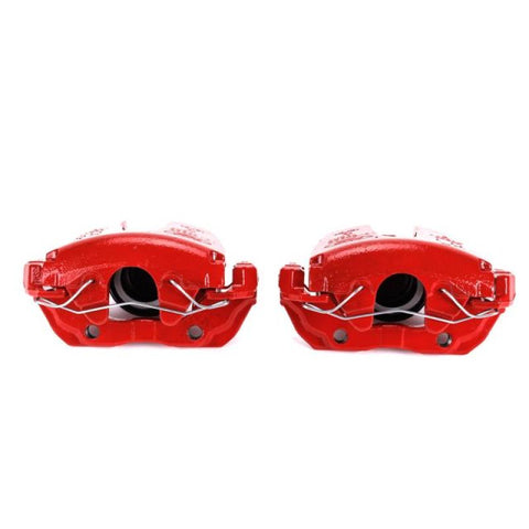 Power Stop 13-18 Ford C-Max Front Red Calipers w/Brackets - Pair - S2942D