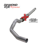 Diamond Eye KIT 5in CB MFLR RPLCMENT PIPE SGL AL: 94-97 FORD 7.3L F250/F350 PWRSTROKE - K5316A-RP