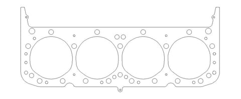 Cometic 62-69 Chevrolet V8 5.3L Small Block 4.060in Bore .032in MLS Head Gasket (w/Valve Pockets) - C5269-032