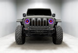 Oracle Pre-Runner Style LED Grille Kit for Jeep Gladiator JT - White - 5871-001