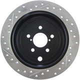 StopTech 08-10 Impreza WRX (Exc STi)/08-10 Impreza Coupe/Sedan Slotted & Drilled Left Rear Rotor - 127.47029L