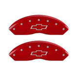 MGP 2 Caliper Covers Engraved Front Bowtie Yellow Finish Black Char 2006 Chevrolet HHR - 14230FBOWYL