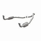 MagnaFlow DF Cat. Conv 97 Land Rover Defender 90 4.0L Y-Pipe Assy / 96-99 Discovery 4.0L Y-Pipe Assy - 93690