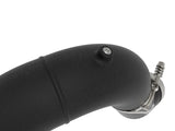 aFe BladeRunner 3-1/2in Aluminum Cold Charge Pipe Black RAM Diesel Trucks 25-26 L6-6.7L (td) - 46-20819-B