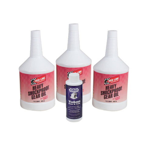 Yukon Gear Redline Synthetic Shock Proof Oil w/ Positraction Additive. 3 Quarts - OK 3-QRT-A