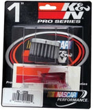 K&N Rubber Base Crankcase Vent Filter - Chrome 1in Flange ID x 2in OD x 1.5in Height - 62-1220
