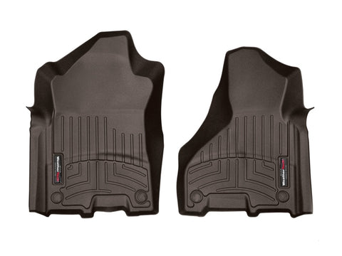 WeatherTech 2019+ Ram 2500/3500 Front FloorLiner - Cocoa - 4715451