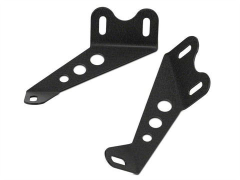 Raxiom 07-18 Jeep Wrangler JK 24-In Light Bar Hood Mounting Brackets - J106738