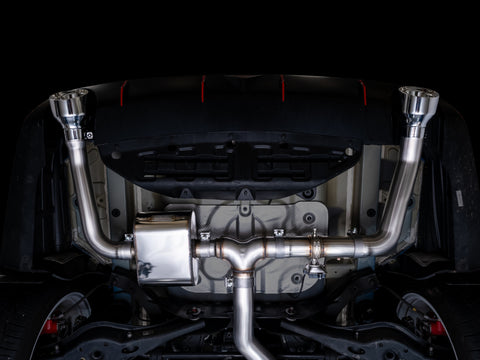 AWE Tuning 22-26 Hyundai Elantra N SwitchPath Cat-Back Exhaust - Chrome Silver Tips - 3025-32237