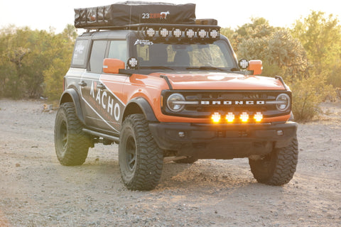 ARB Nacho 5.75in Offroad TM5 Amber White LED Light Set - TM522